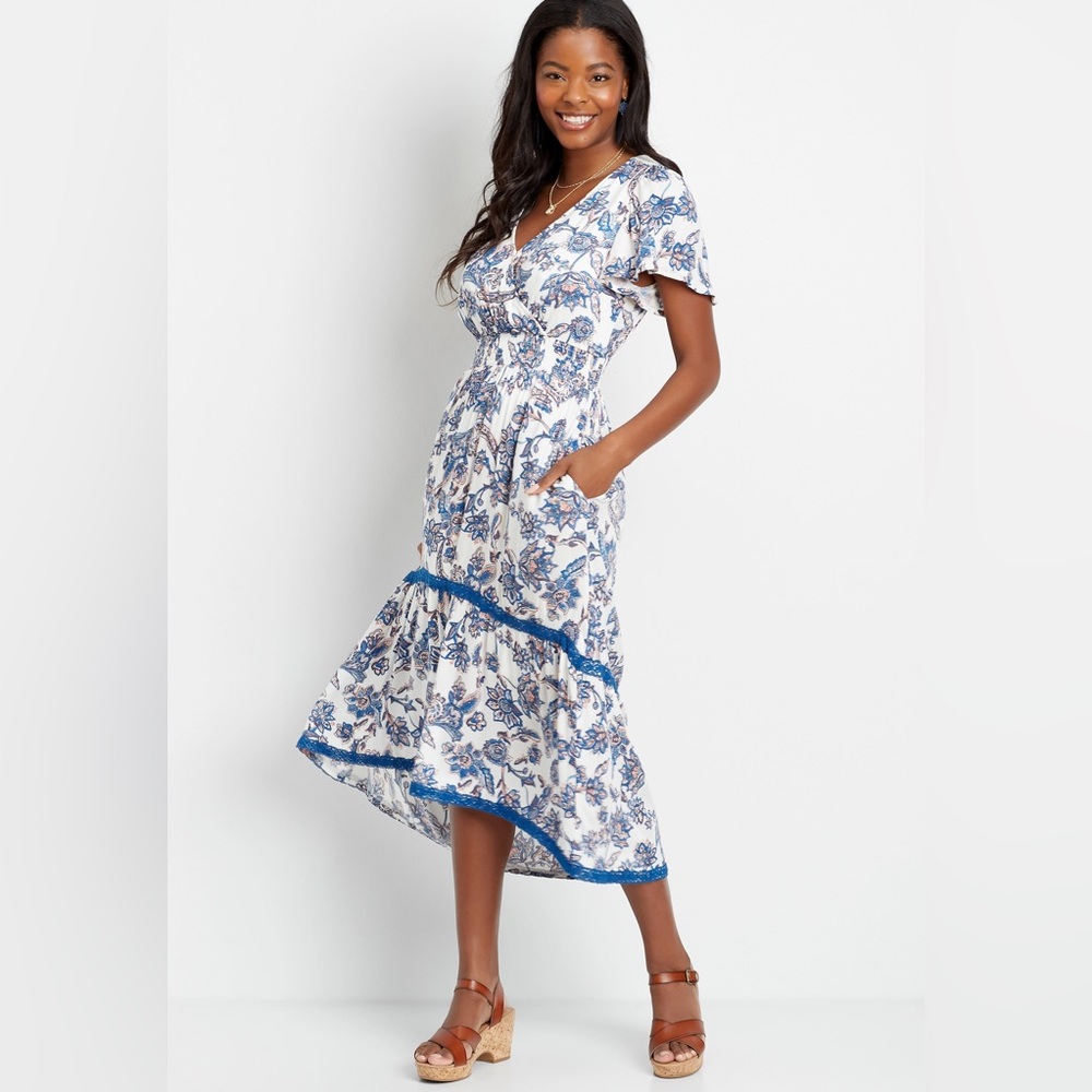 Maurices maxi dress